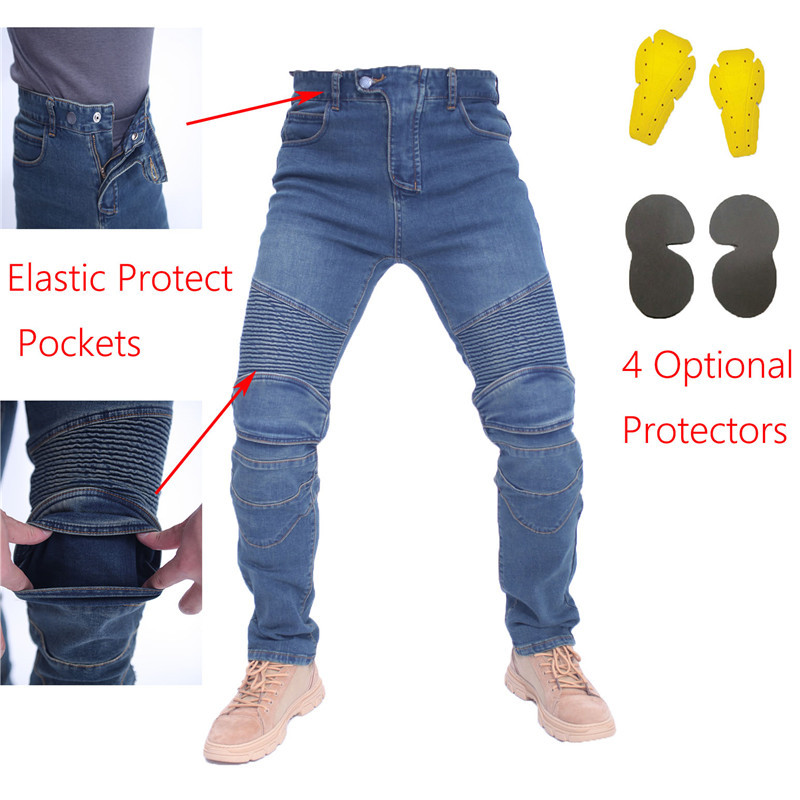 Motorcycle Gear Testing - Komin Embroidery Motorcycle Pants Pantalon Motocross
