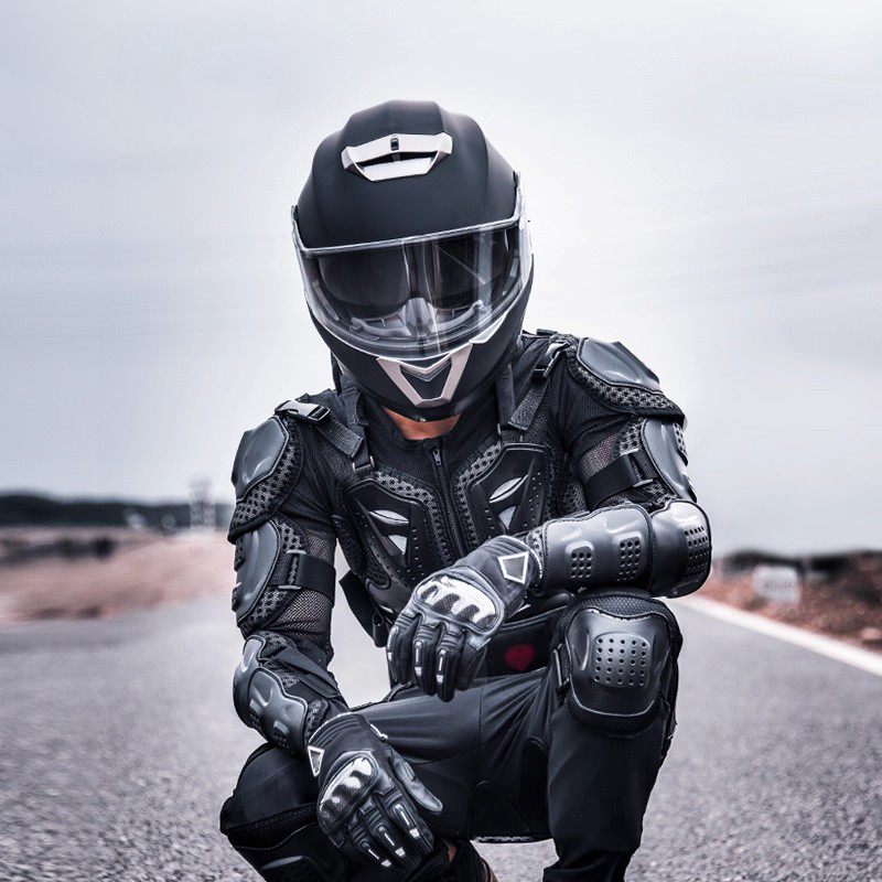 Motorcycle riding armor, full- - Motorcycle Gear Full Suit recension och pris