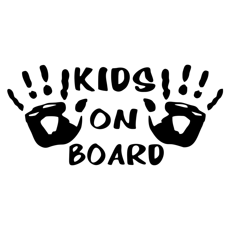 3D Car Sticker KIDS ON BOARD C - Motorcycle Gear Kids recension och pris