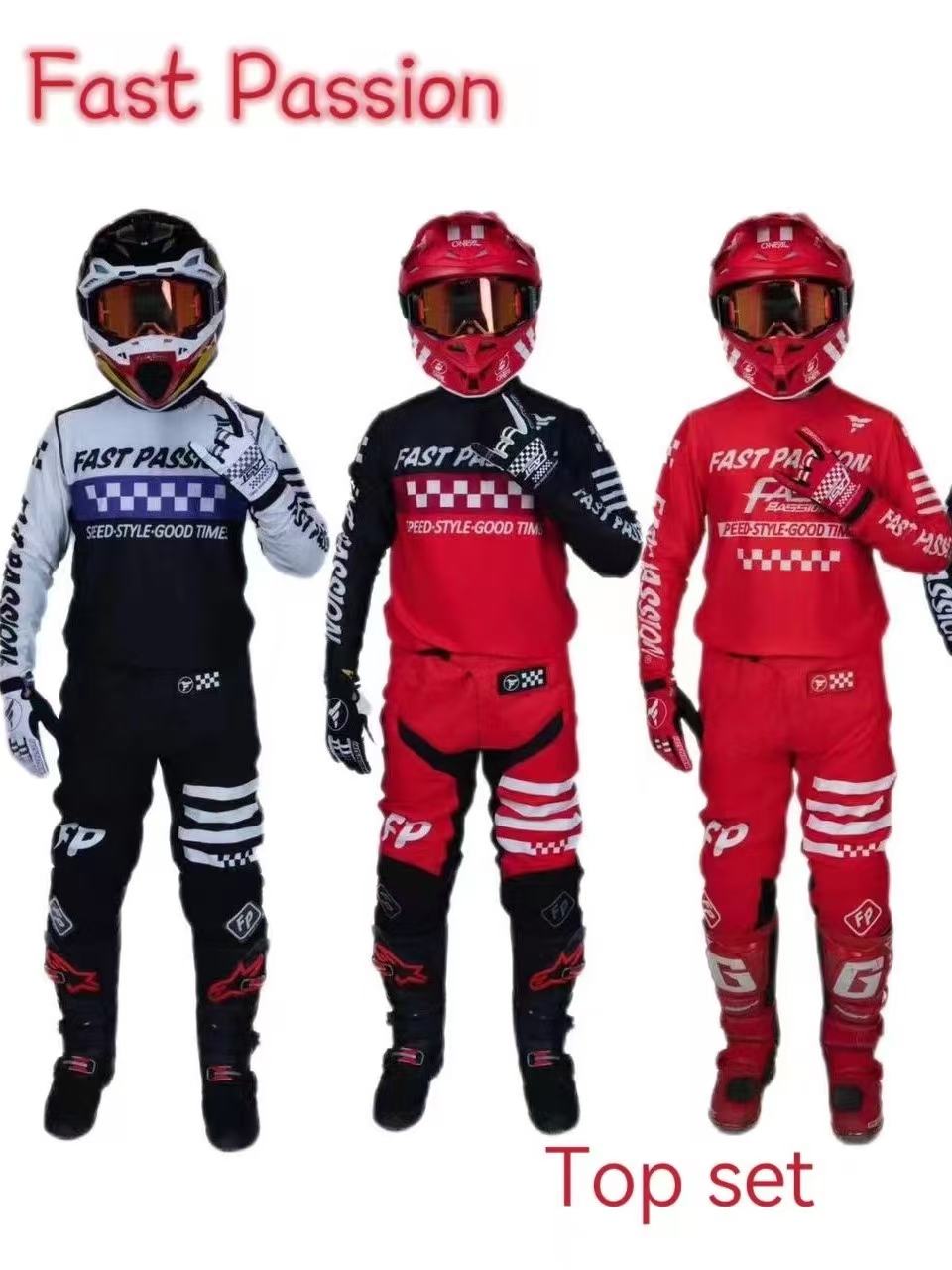 2025 fastpassion  for fox  Mot - Motorcycle Gear Full Suit recension och pris