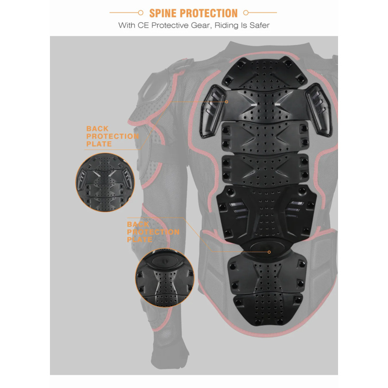 Motocross protector armor moto - Motorcycle Gear Full Suit recension och pris