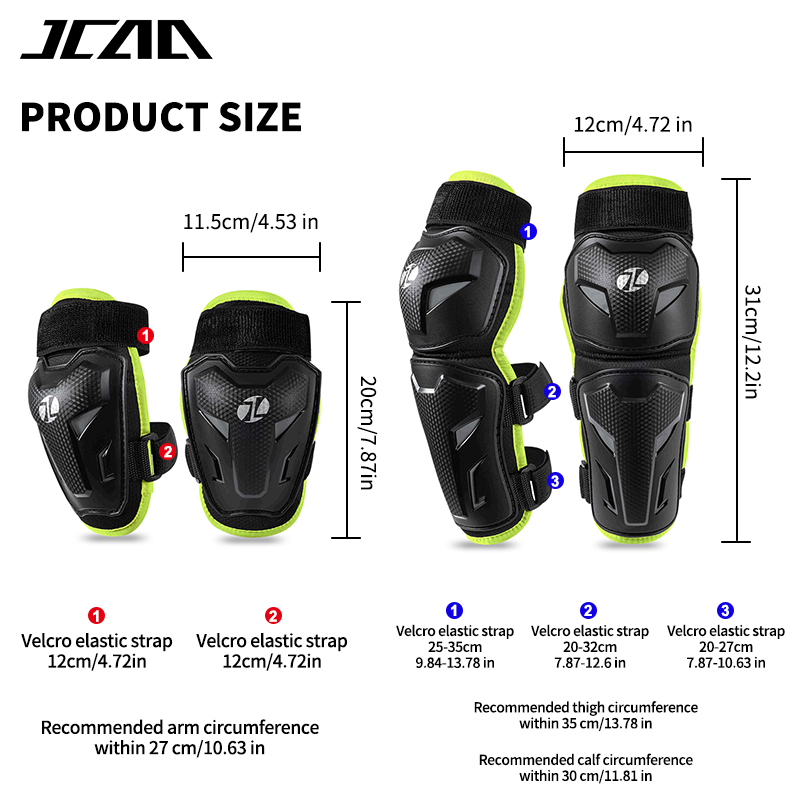 Kids Motorcycle Knee Elbow Pad - Motorcycle Gear Youth recension och pris