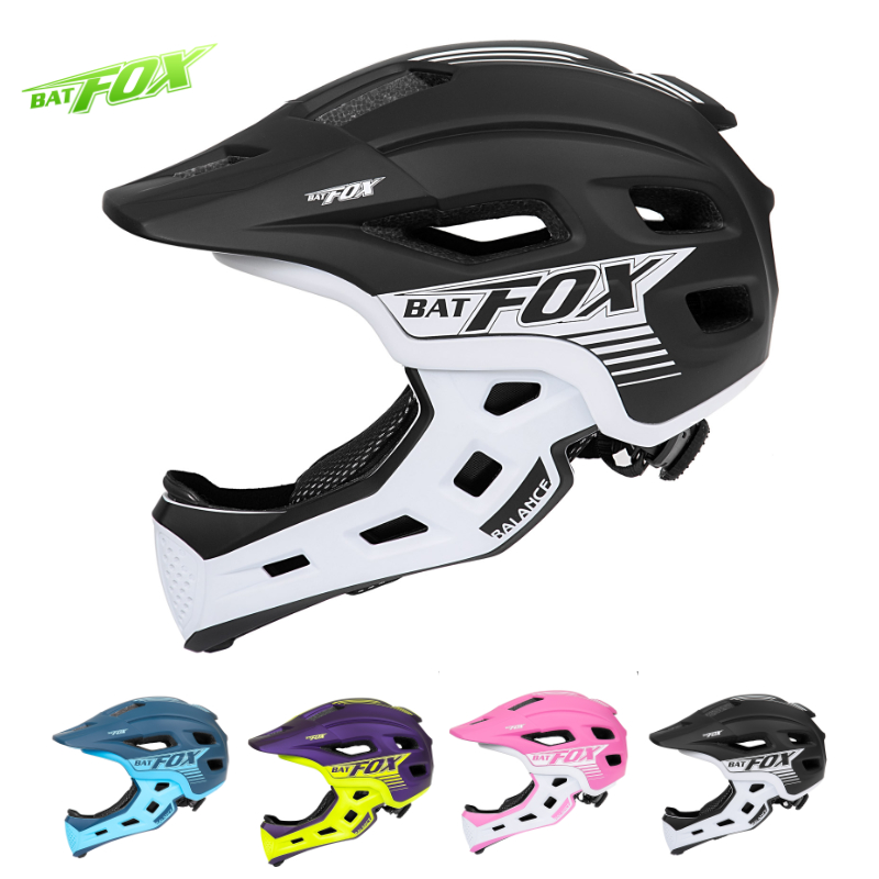 BATFOX Bike Helmet Kids Full F - Motorcycle Gear Kids recension och pris