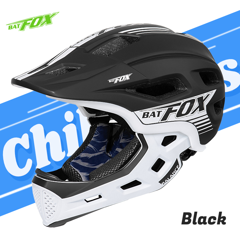 BATFOX Bike Helmet Kids Full F - Motorcycle Gear Kids recension och pris
