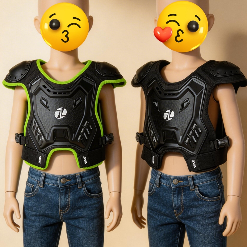 Children Motorcycle Armor Vest - Motorcycle Gear Kids recension och pris