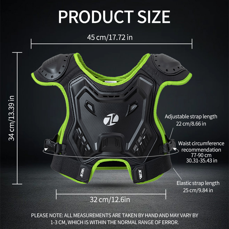 Children Motorcycle Armor Vest - Motorcycle Gear Kids recension och pris