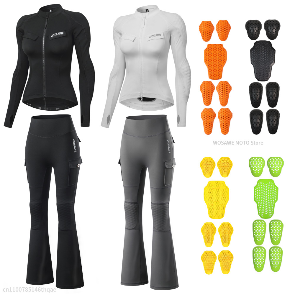 WOSAWE Women Motorcycle Jacket - Motorcycle Gear Full Suit recension och pris