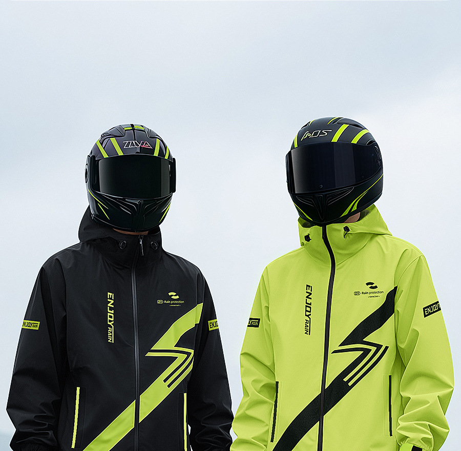 Thick Raincoat and Rainpants S - Motorcycle Gear Full Suit recension och pris