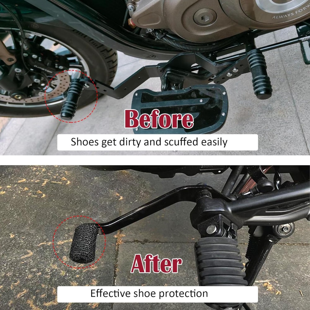 Motorcycle Shifter Shoe Protec - Motorcycle Gear Slipping recension och pris